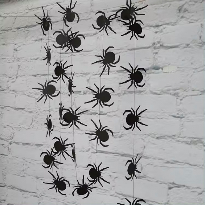Halloween Paper Garland Decoration Hanging Wall