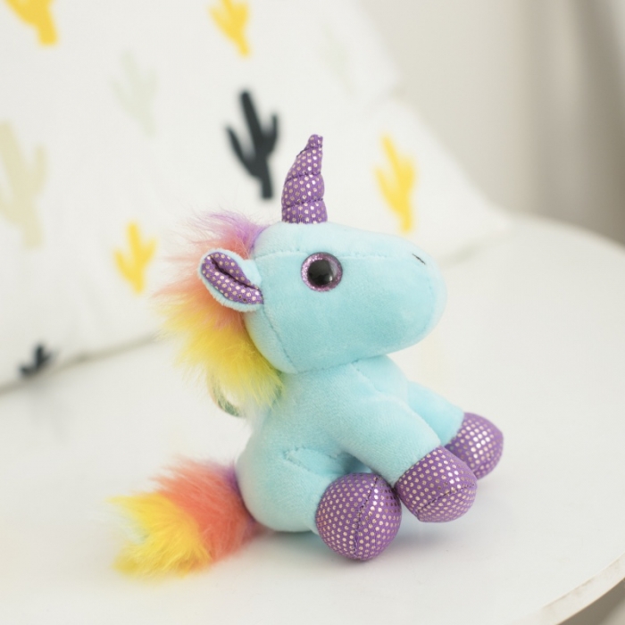 Plush Toy Unicorn Stuffed Keyring
