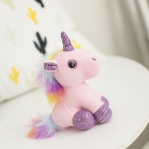 Plush Toy Unicorn Stuffed Keyring