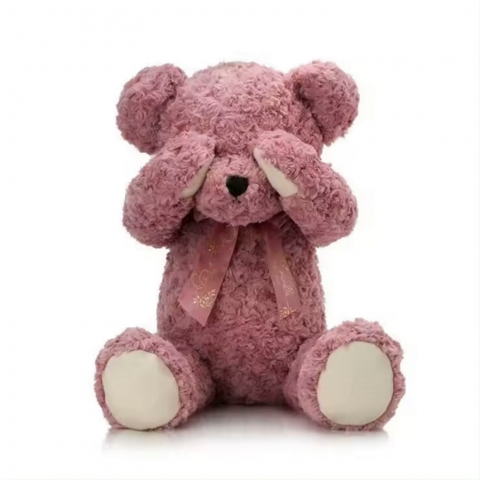 Teddy bear peekaboo