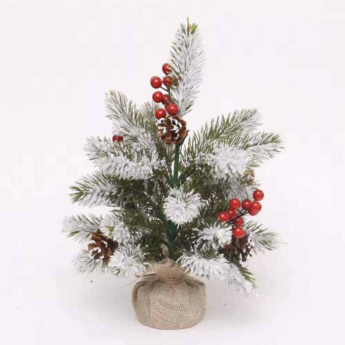 Luxury Decorated Hand-made Artificial PE Christmas Table Tree