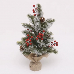 Luxury Decorated Hand-made Artificial PE Christmas Table Tree