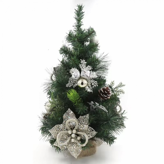 Luxury Decorated Hand-made Artificial PE Christmas Table Tree