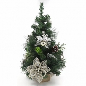 Luxury Decorated Hand-made Artificial PE Christmas Table Tree