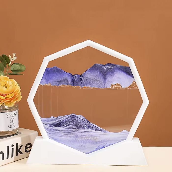 3D Flowing Sand Painting Hourglass