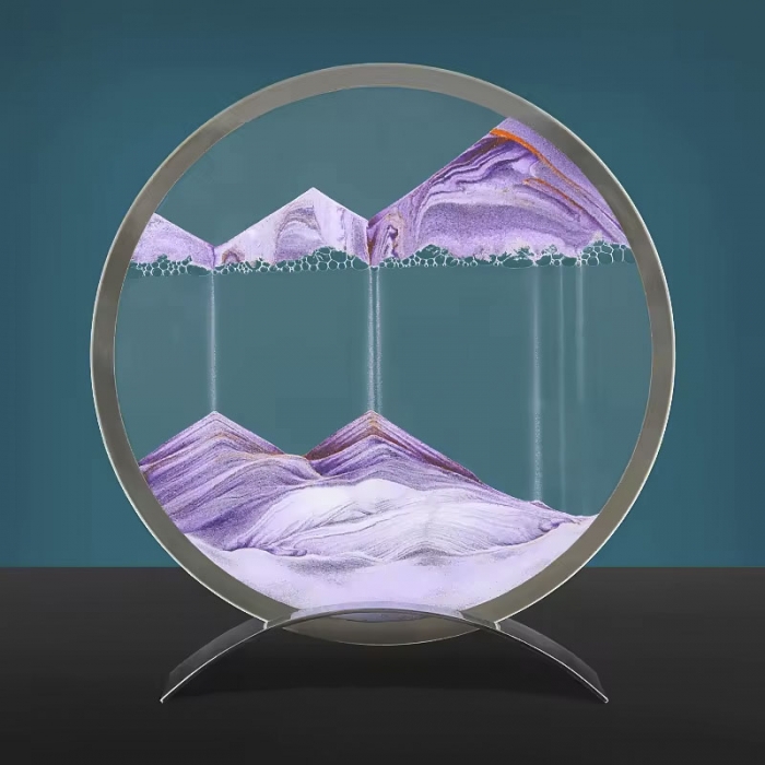 3D Flowing Sand Painting Hourglass