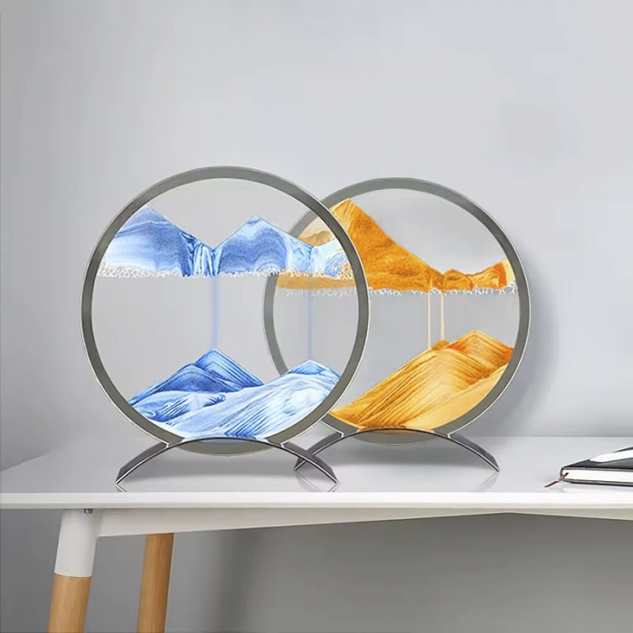3D Flowing Sand Painting Hourglass