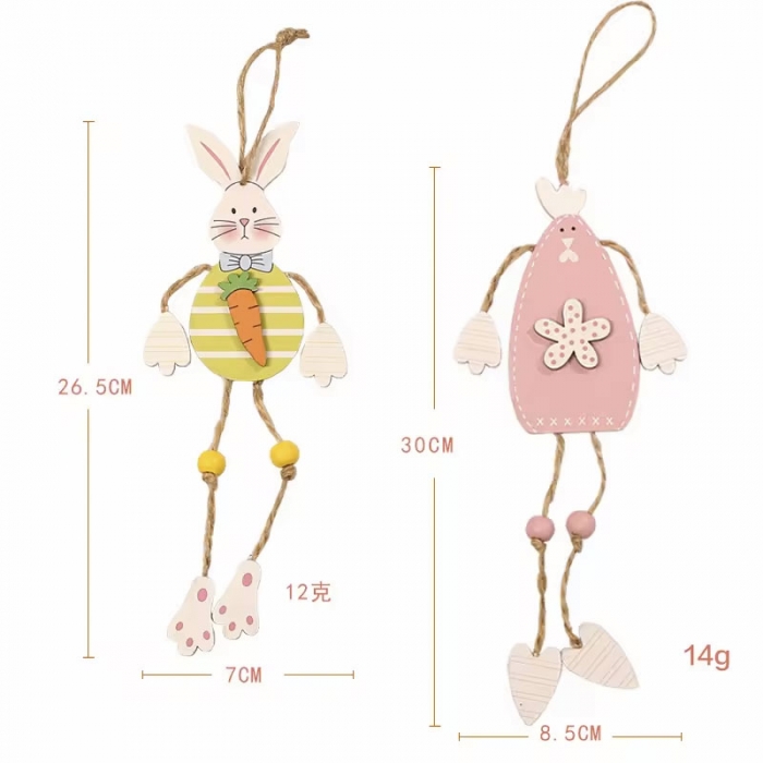 Easter Rabbit Hanging Ornament