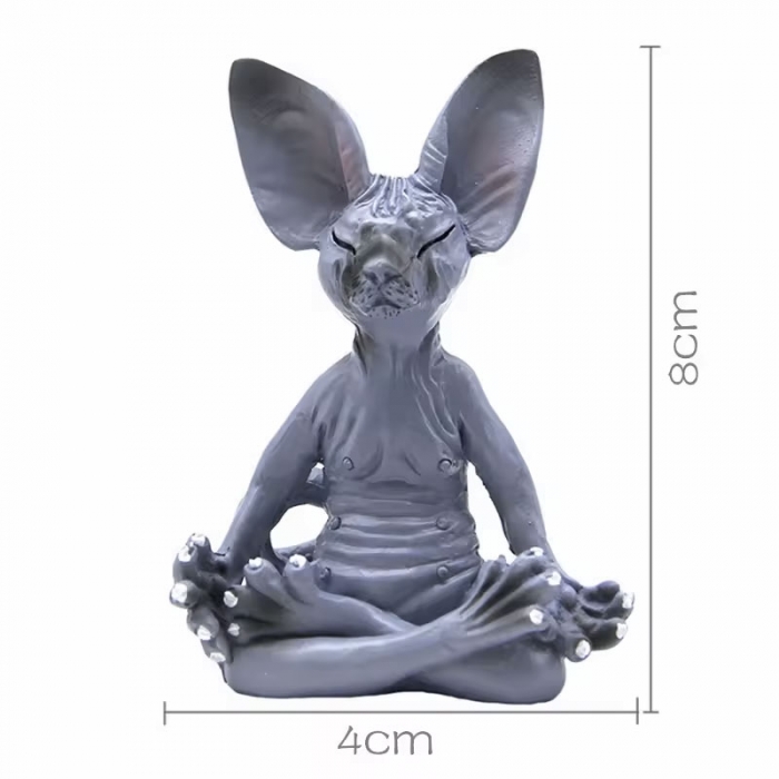 Sphynx Cat Ornament Mini Animal Figurine