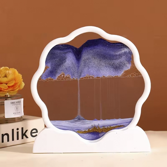 3D Flowing Sand Painting Hourglass