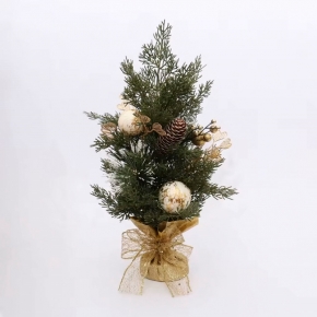 Luxury Decorated Hand-made Artificial PE Christmas Table Tree