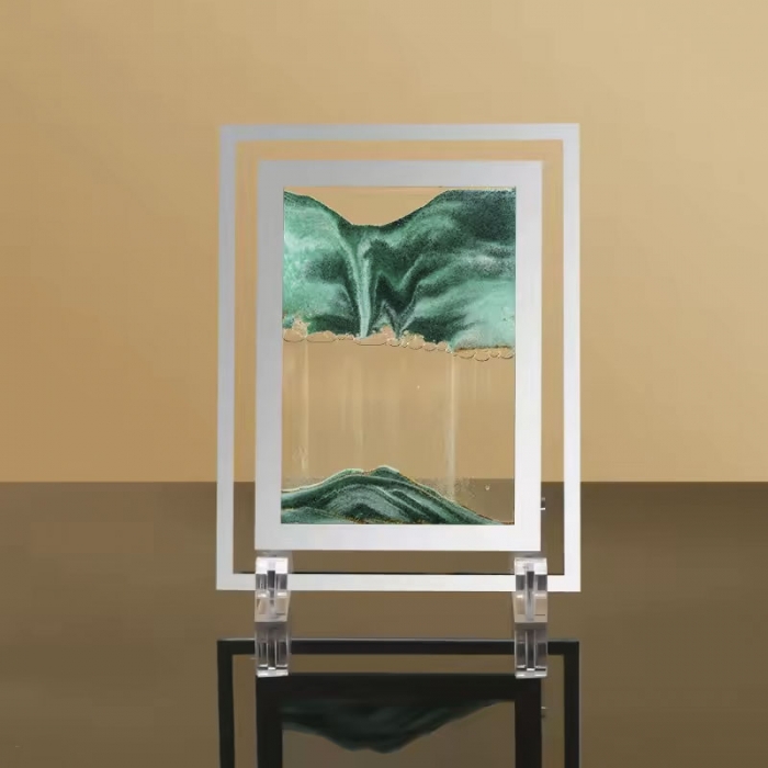3D Flowing Sand Painting Hourglass