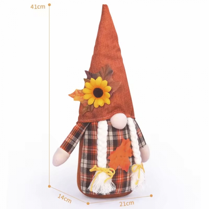 Faceless Doll Sunflower Decor