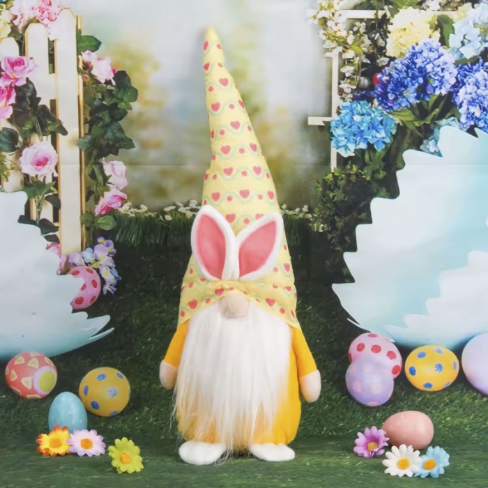 Faceless Plush Dwarf Rabbit Easter