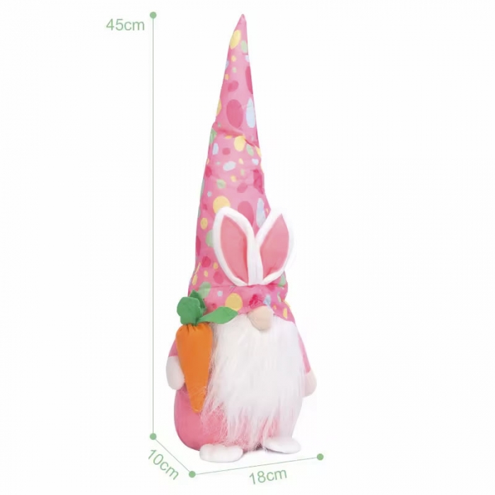 Faceless Plush Dwarf Rabbit Easter