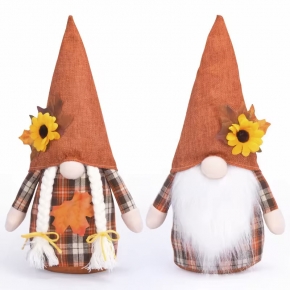 Faceless Doll Sunflower Decor