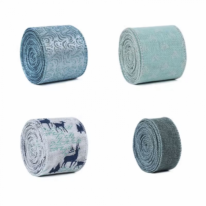 Christmas Blue Ribbon