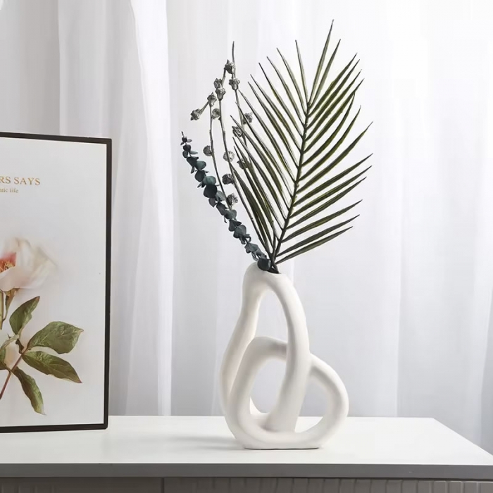 Heart-shaped Ceramic Vase