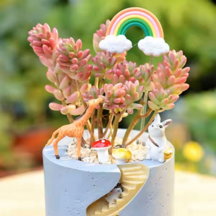 Rabbit Decorative Flower Planting Container