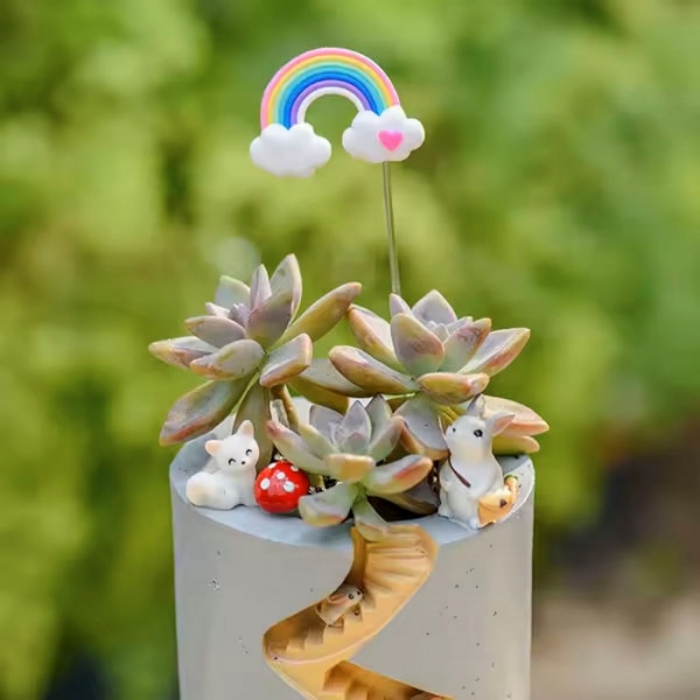 Rabbit Decorative Flower Planting Container