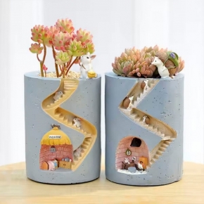 Rabbit Decorative Flower Planting Container