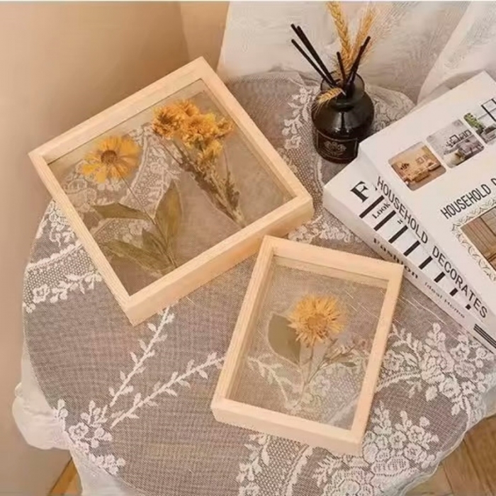 Clear Double Sided  Acrylic Photo Frame
