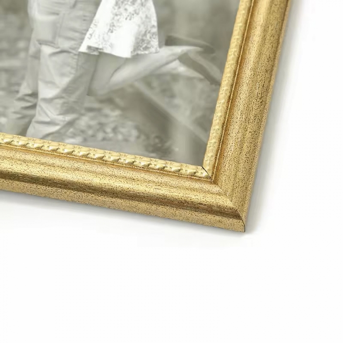 Black and Gold Plastic Picture Frame