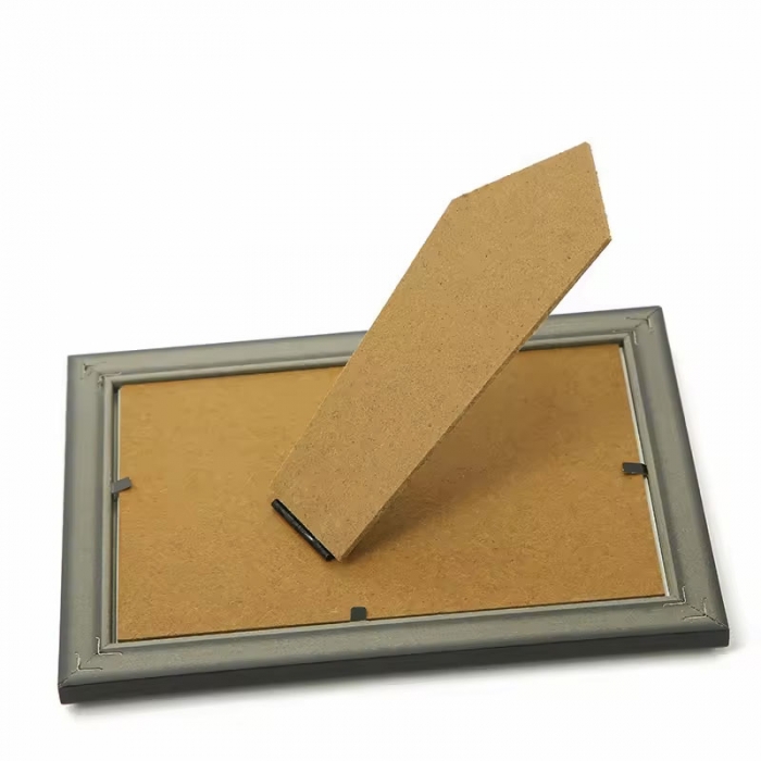 Black and Gold Plastic Picture Frame