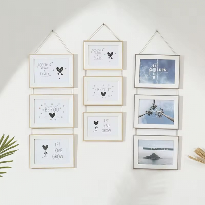 Triple Hanging Picture Frame