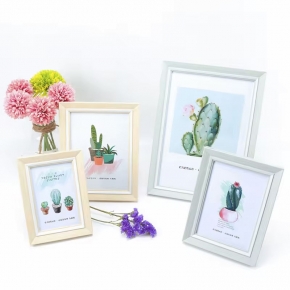 Polystyrene Plastic Photo Frame
