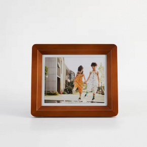 Reddish Brown Wood Photo Frame