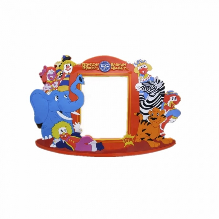 Embossed soft pvc lovely picture photo frames
