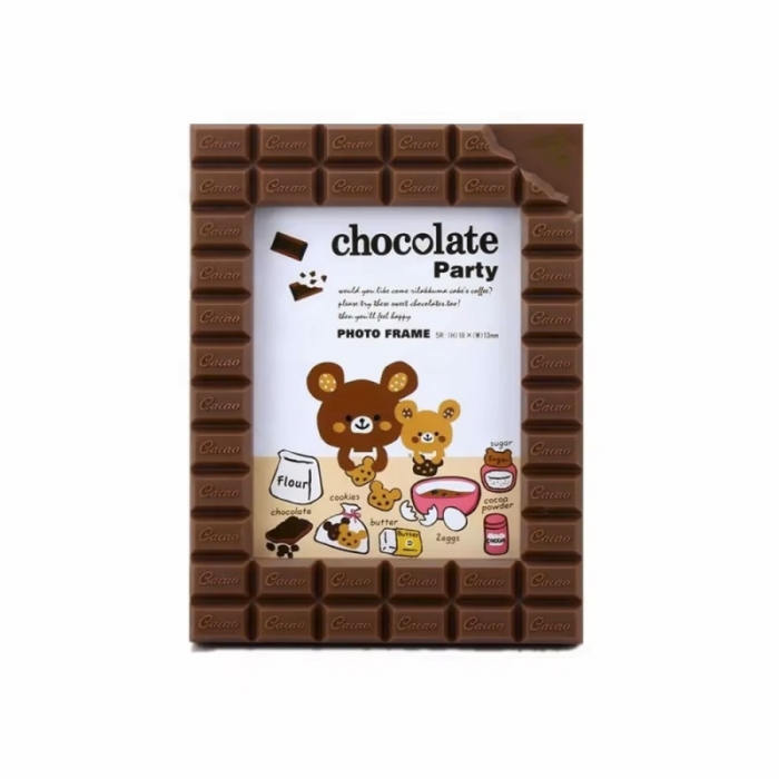 Embossed soft pvc lovely picture photo frames