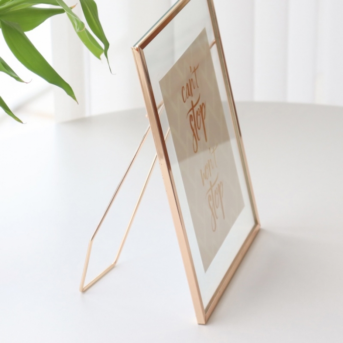 Metalglass Double Side Picture Frame