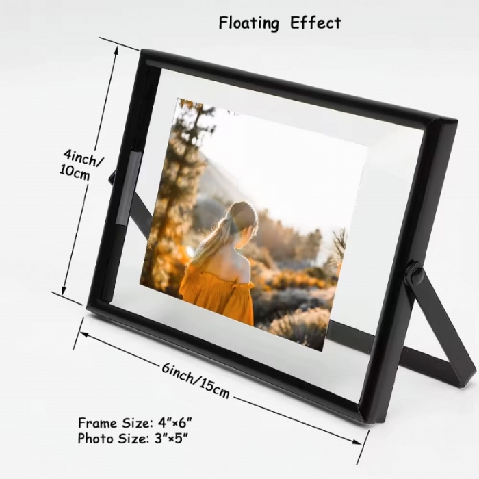 Simple Metal Shelf Photo Frame