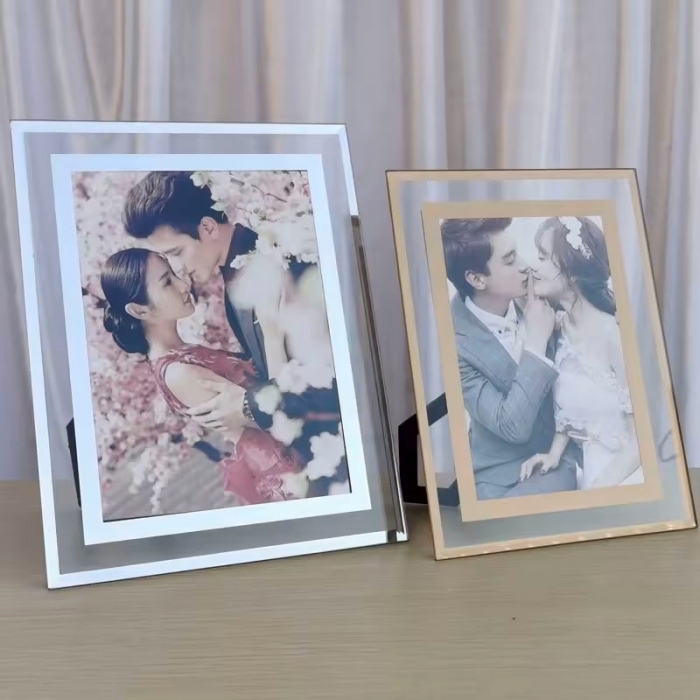 Crystal photo frame