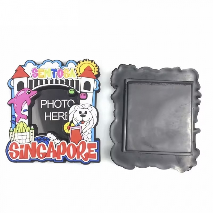 3D Soft PVC Photo Frame Fridge Magnet