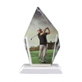 Coated Sublimation Crystals Glass Photo Frame