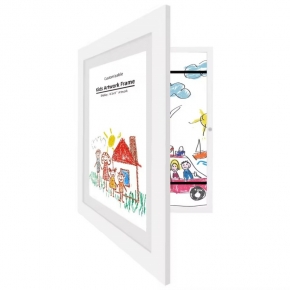 White Kids Artwork Frame