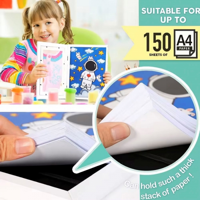 White Kids Artwork Frame