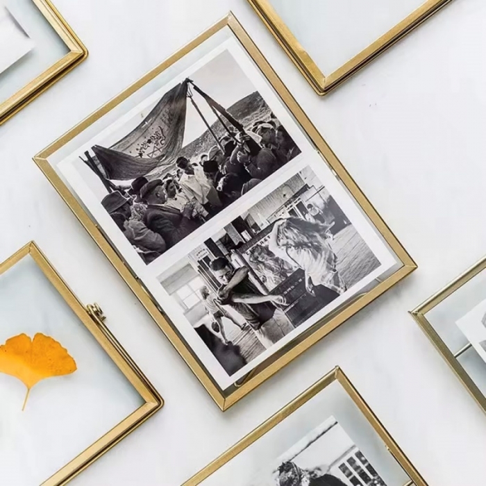 Simple Metal Geometric Picture Frame