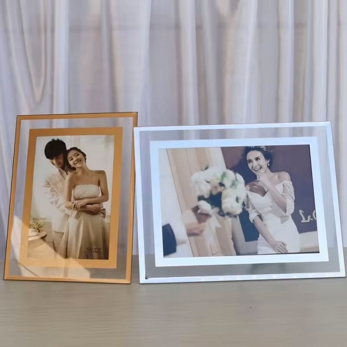 Crystal photo frame