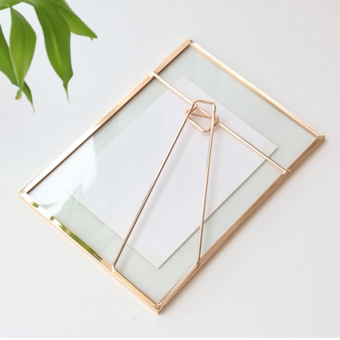 Metalglass Double Side Picture Frame
