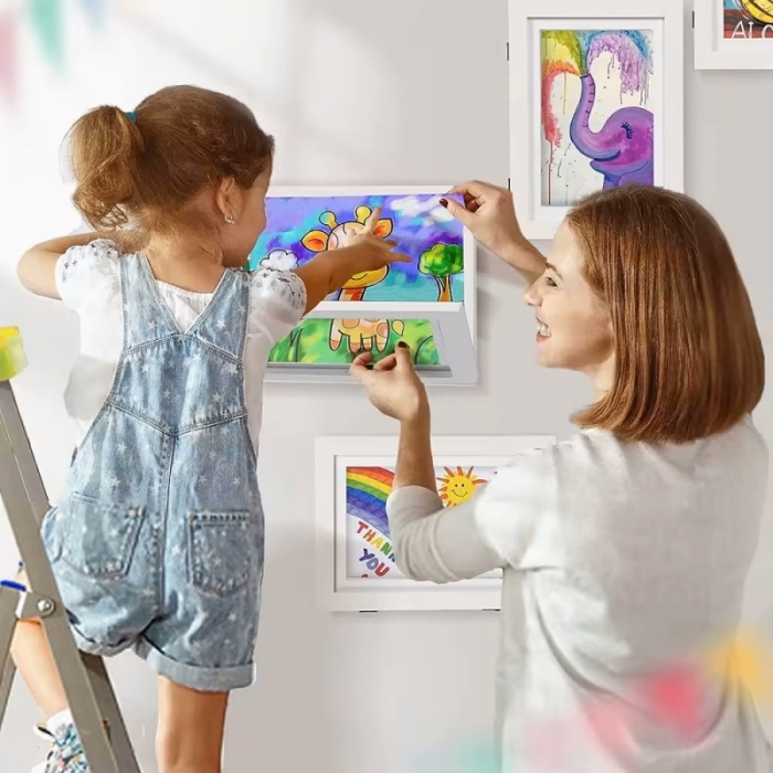 White Kids Artwork Frame