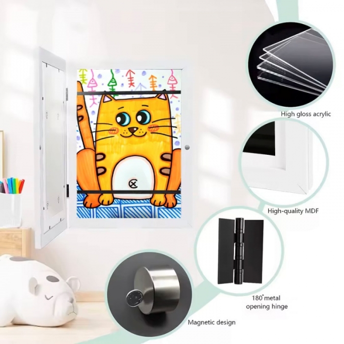 White Kids Artwork Frame