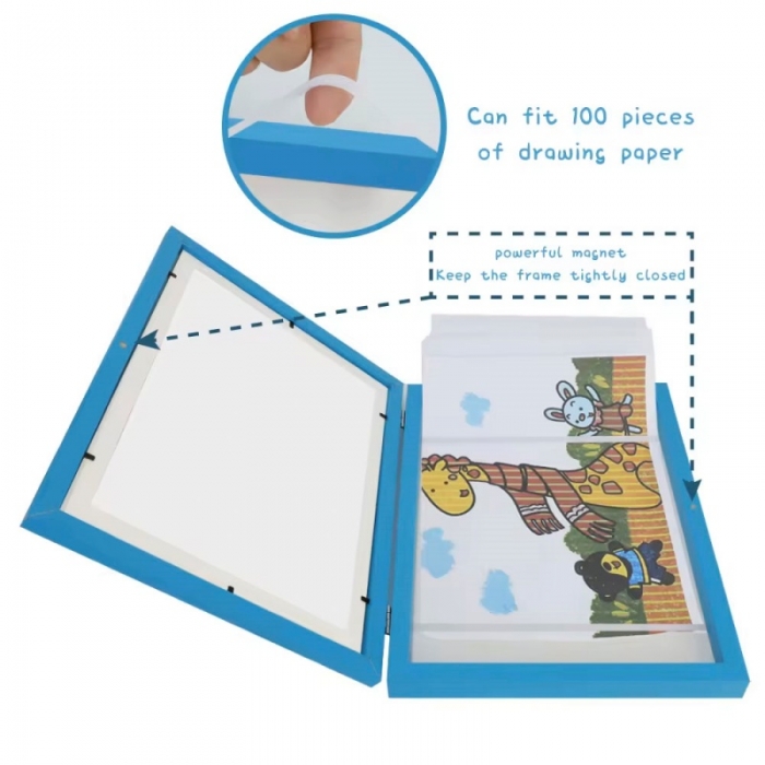 Blue Kids Artwork Frame
