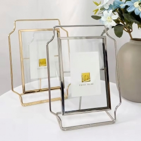 Holiday Gifts Iron Office Decorations  Photo Frame