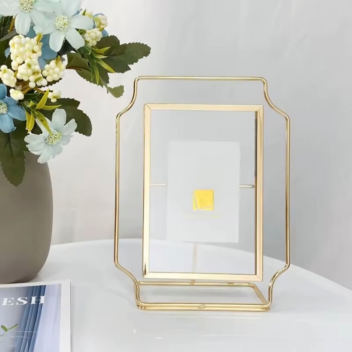 Holiday Gifts Iron Office Decorations  Photo Frame