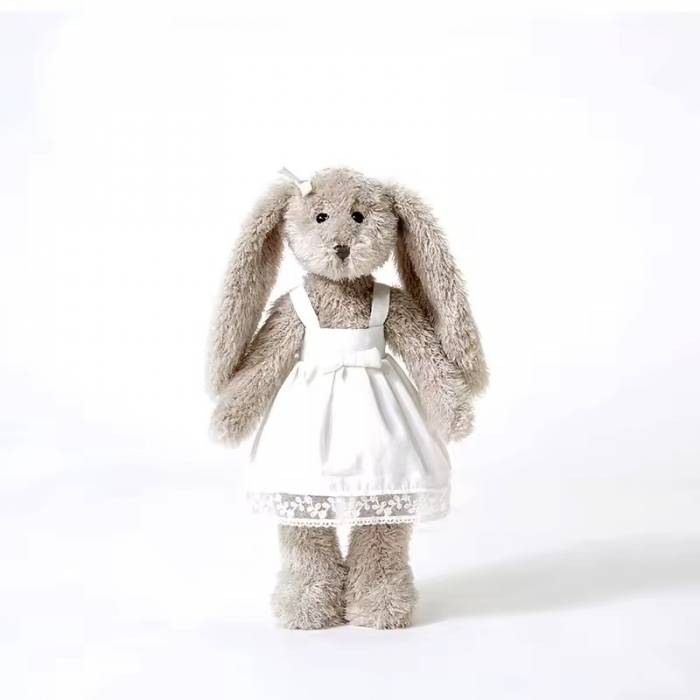 Bi Ears Long 10 Inch Plush Bunny Rabbit Toy