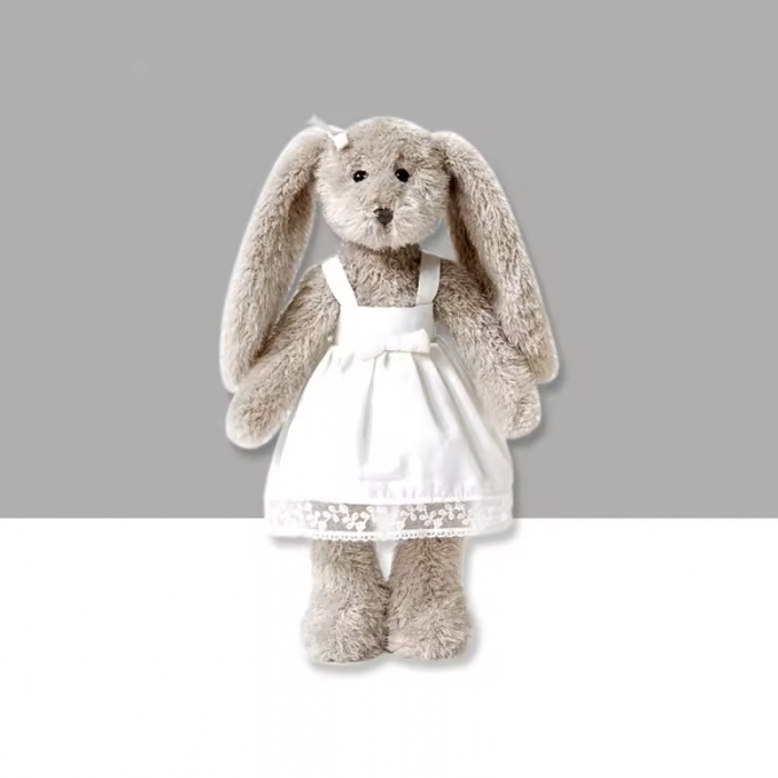 Bi Ears Long 10 Inch Plush Bunny Rabbit Toy